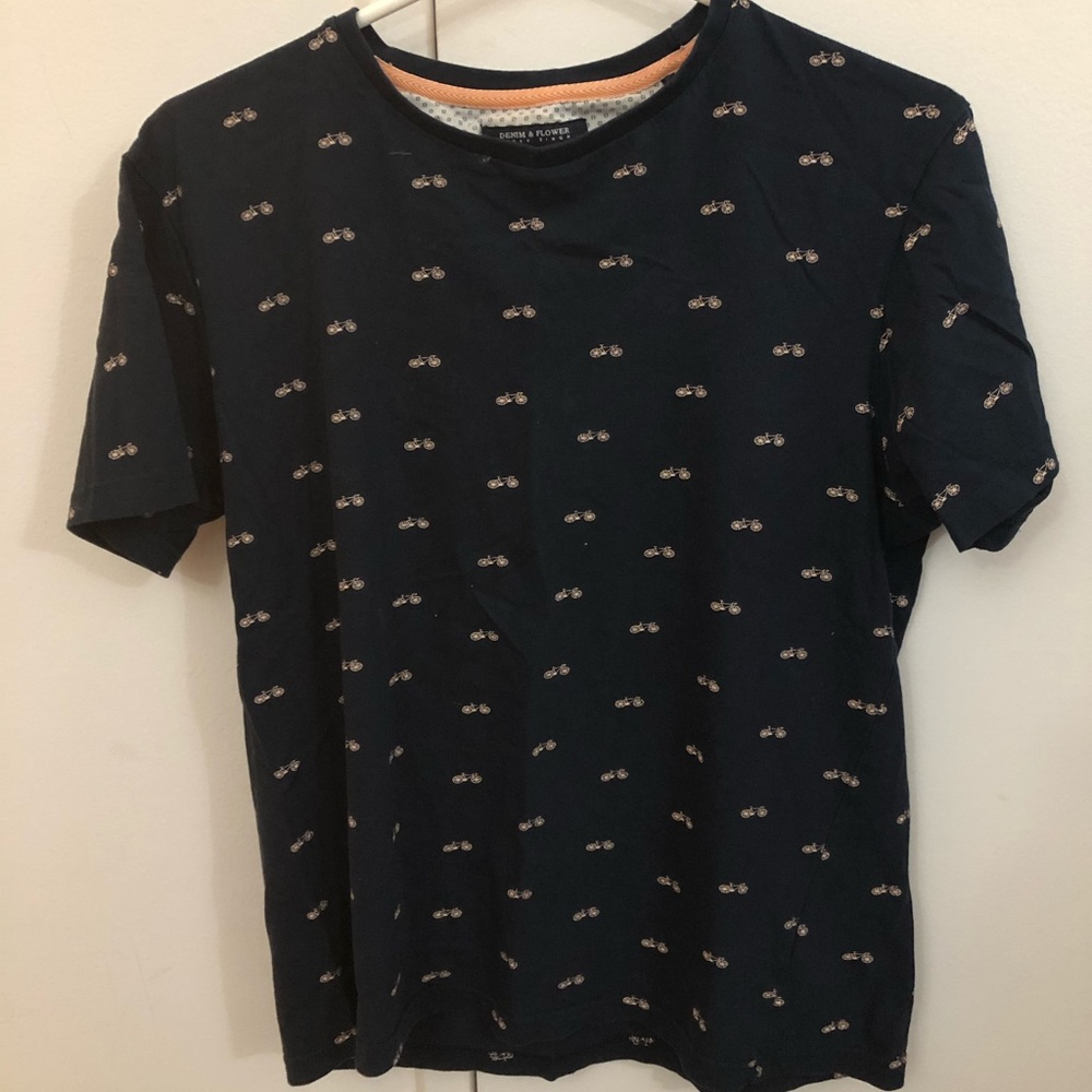 Denim & Flower Bike Shirt
